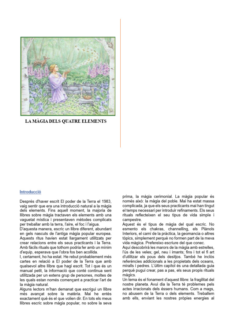 La Magia de Los Cuatro Elementos | PDF