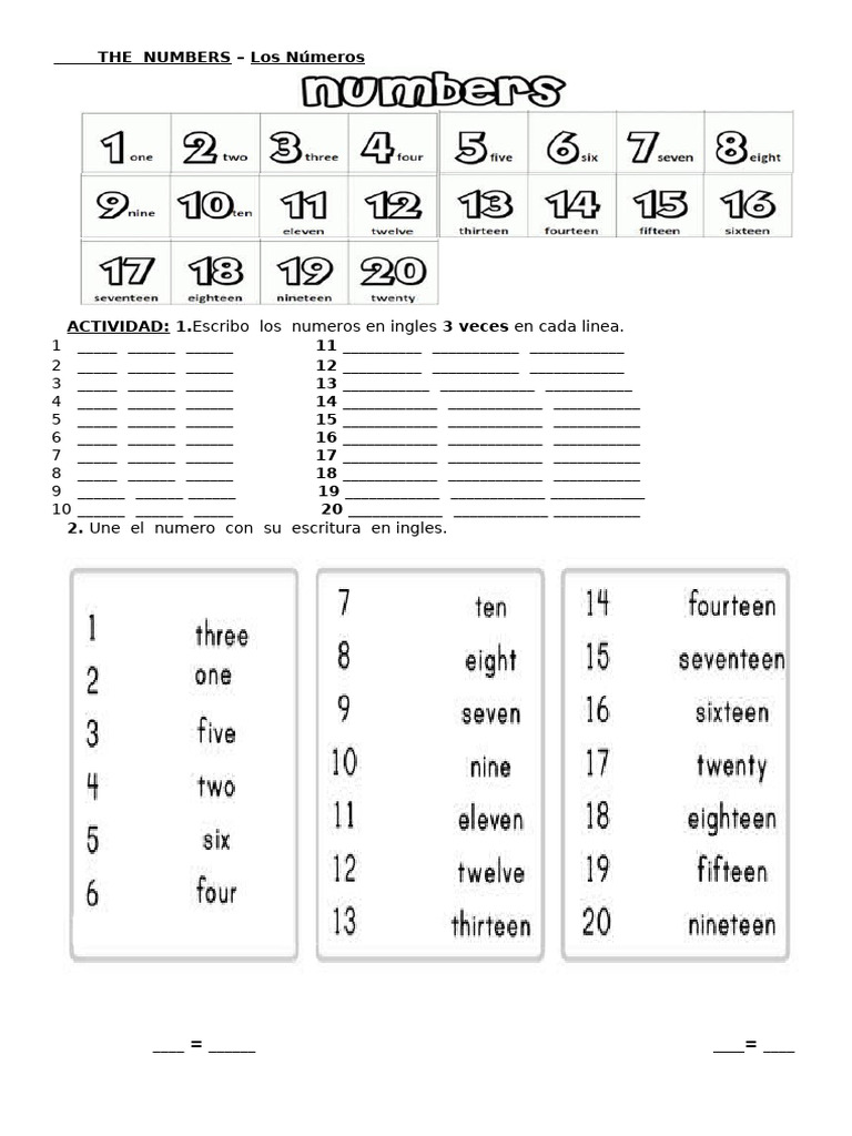 NUMBERS | PDF