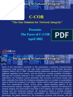 C-COR CorpProfile