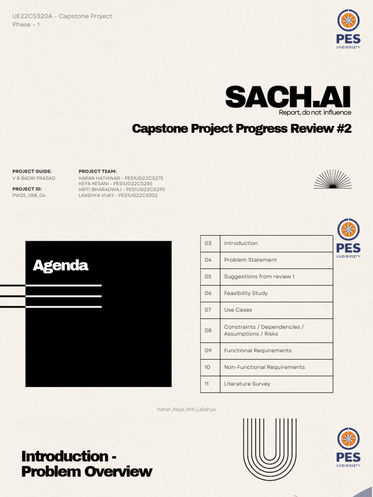 Project Progress Review #2 | PDF | Bias | News