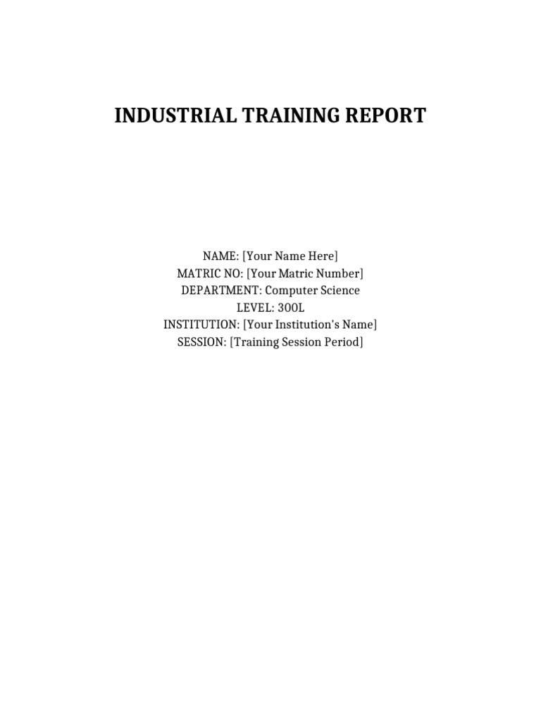 Expanded IT Report Computer Science 300L | PDF | Computer Programming ...