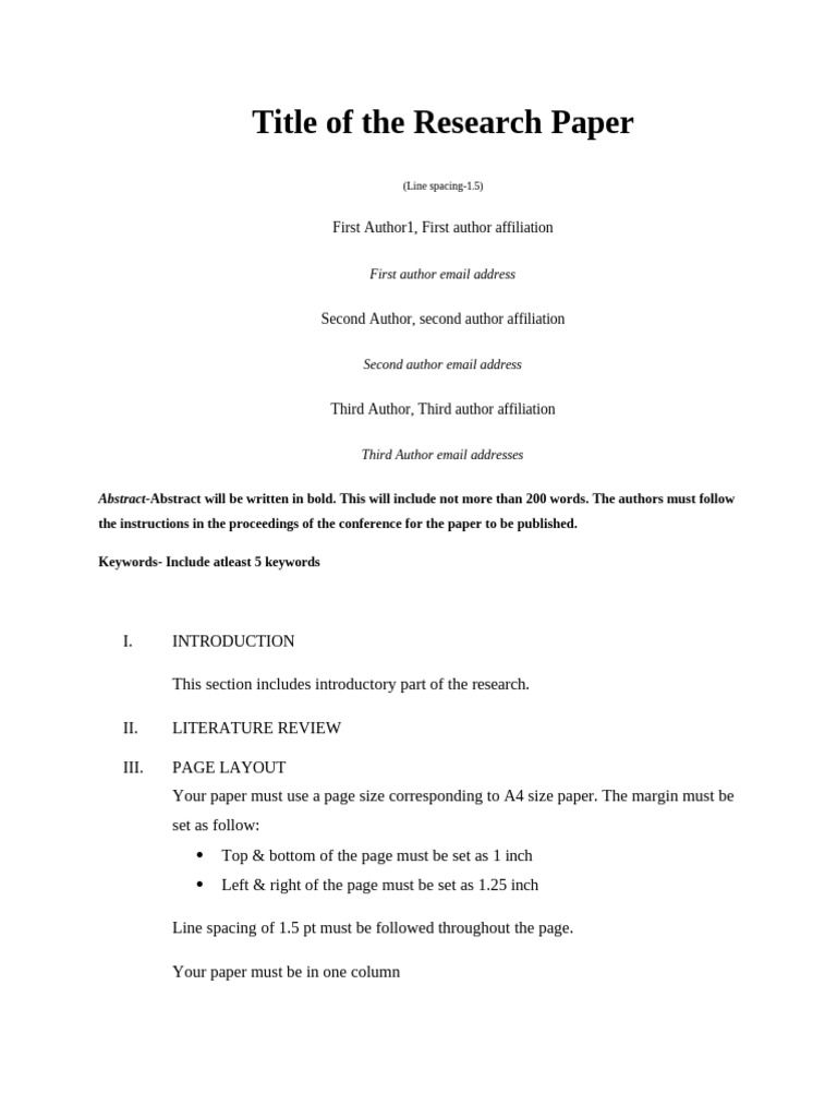 Guidelines For Research Paper Pdf Typefaces Computing