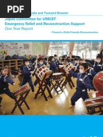 Download East Japan Earthquake and Tsunami Disaster - 1 Year Report by UNICEF SN85048248 doc pdf