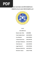 Download FILSAFAT 2 Macam-Macam Pengertian Pernyataan Dan Penyimpulan by Anggi Ghaisani Pertiwi Ibrahim SN85048589 doc pdf