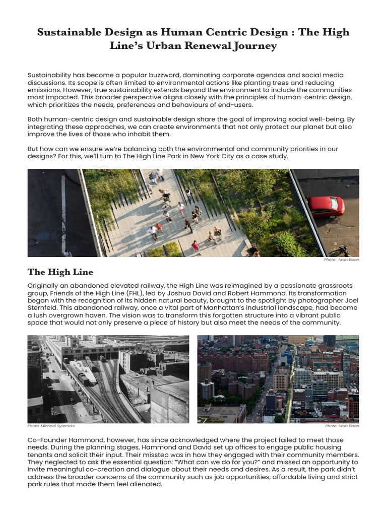 Sustainable Design As Human Centric Design | PDF | Sustainability ... - Human Centred Design For Sustainable Development