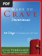 Download Made to Crave Devotional 60 Days to Craving God Not Food by Lysa TerKeurst by Zondervan SN85049503 doc pdf