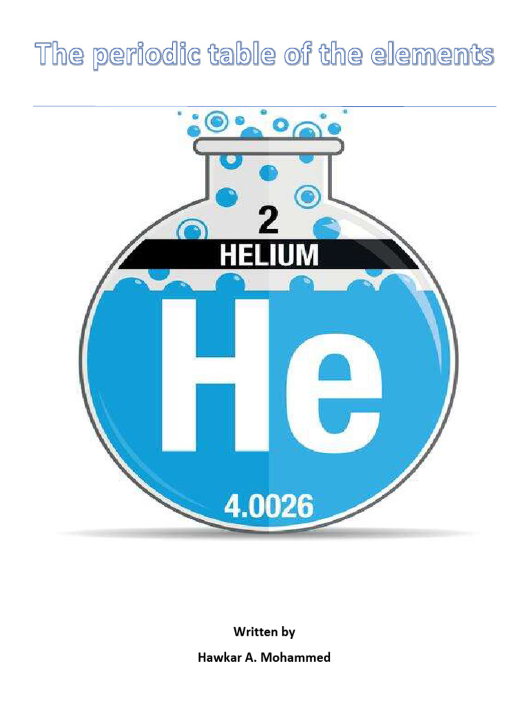 Understanding the Periodic Table Elements | PDF | Chemical Elements ...