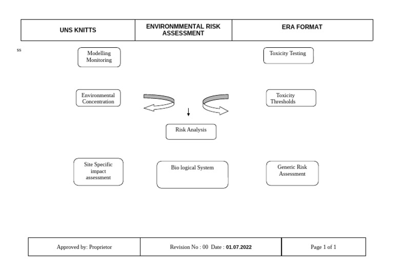 Environmental Risk Assessment Guide | PDF