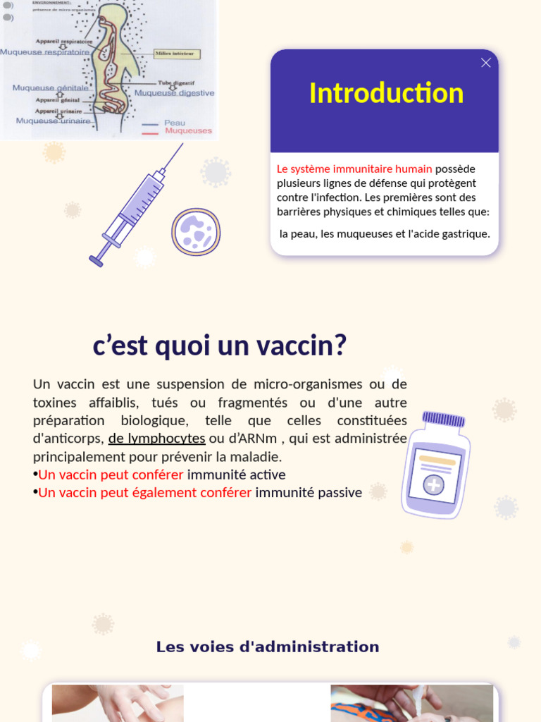 Vaccins : Immunité et Fabrication | PDF | Vaccins | Système immunitaire