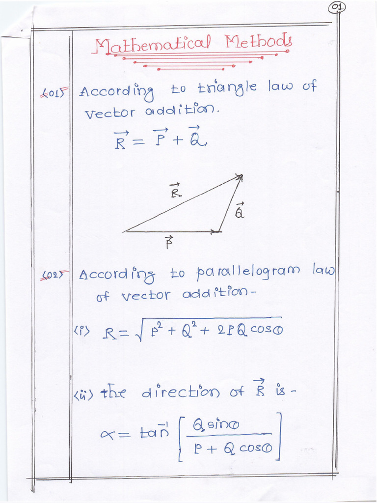 Mathematical Methods | PDF