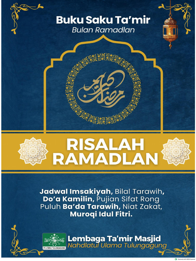 Risalah Ramadlan LTM Pcnu Tulungagung | PDF