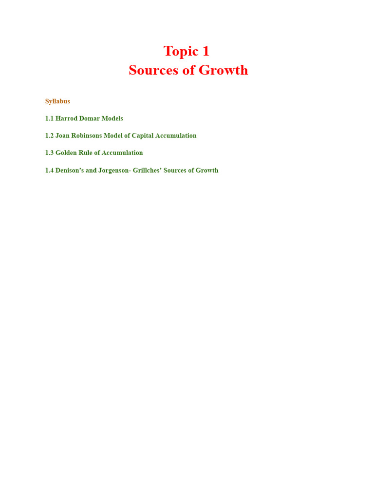 Topic 1 To 4 Growth and Development Sem 2 Notes by Aniket Padale | PDF