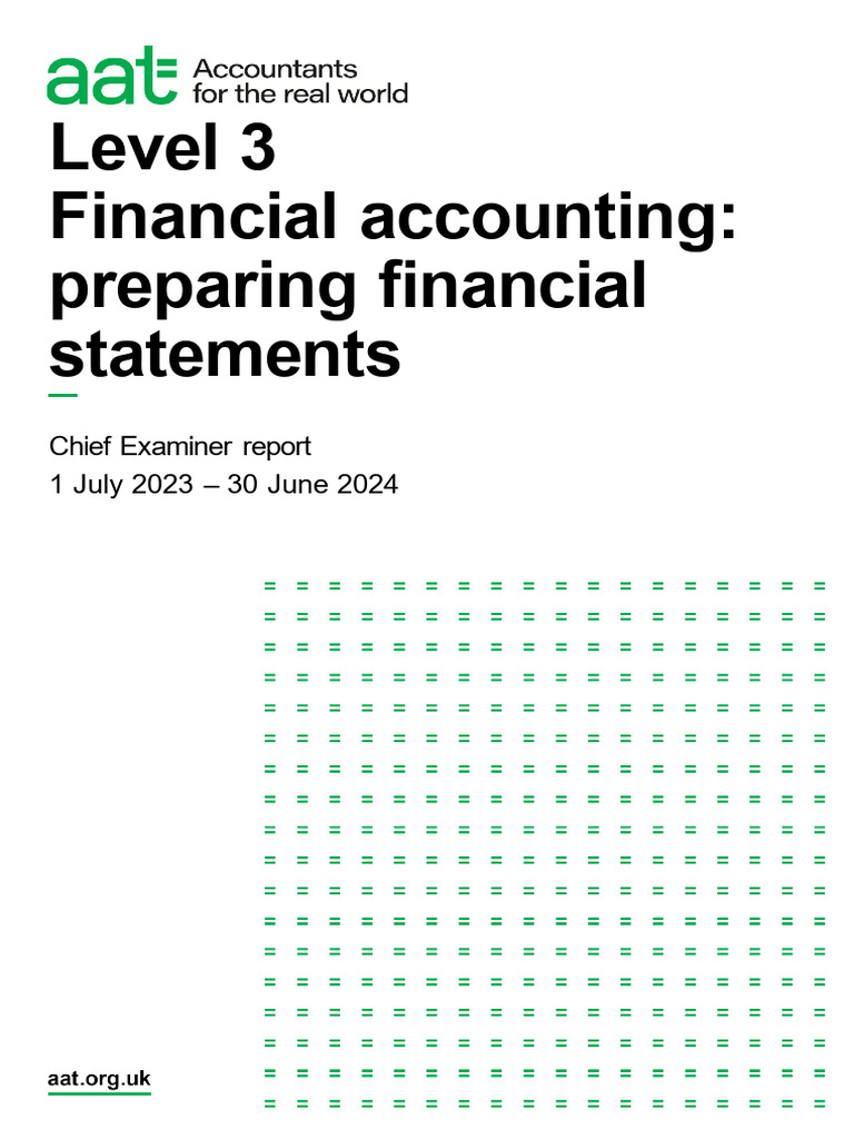Financial Accounting Performance Report | PDF | Expense | Balance Sheet