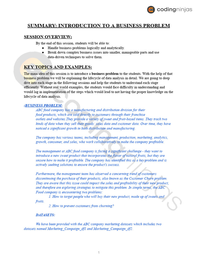 Solving ABC Food Company Challenges | PDF | Market Segmentation | Marketing