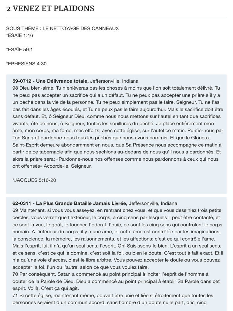 Nettoyage spirituel et délivrance divine | PDF | Dieu | Âme