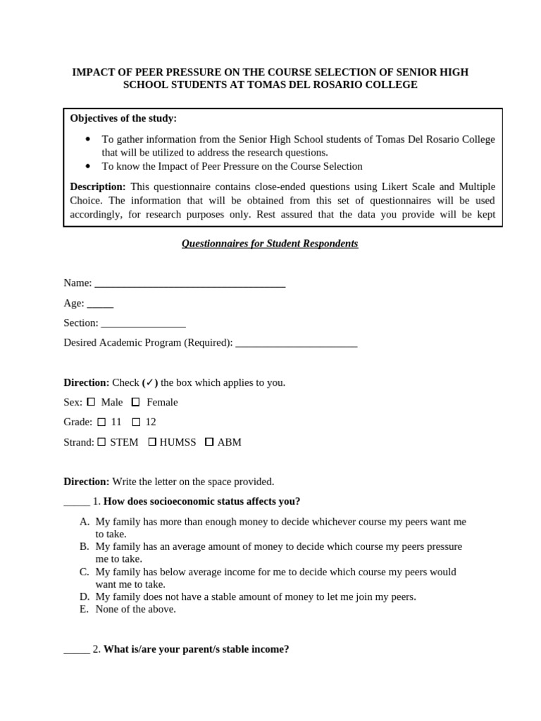 Questionnaires in PR2 SURE Cipriano | PDF | Mental Health | Psychology