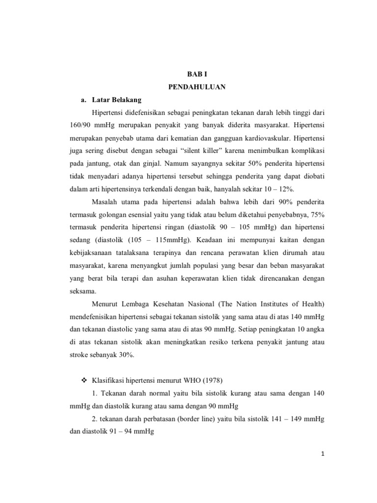 Makalah Jantung Hipertensi