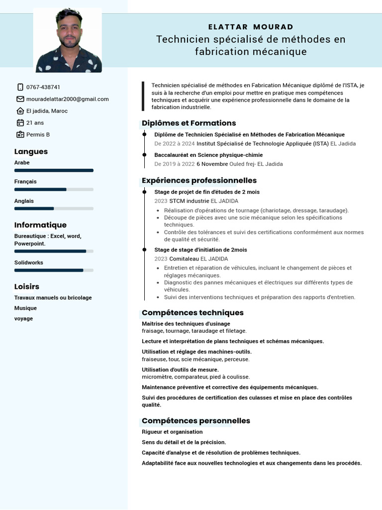 cv-technicien-m-thodes-fabrication-m-canique-pdf