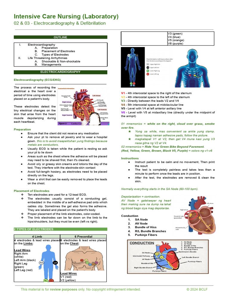02 03 Electrocardiography Defibrillation | PDF | Cardiac Arrest ...