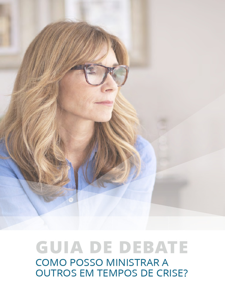 Como Ministrar em Tempos de Crise | PDF | Pensamento | Sentimento
