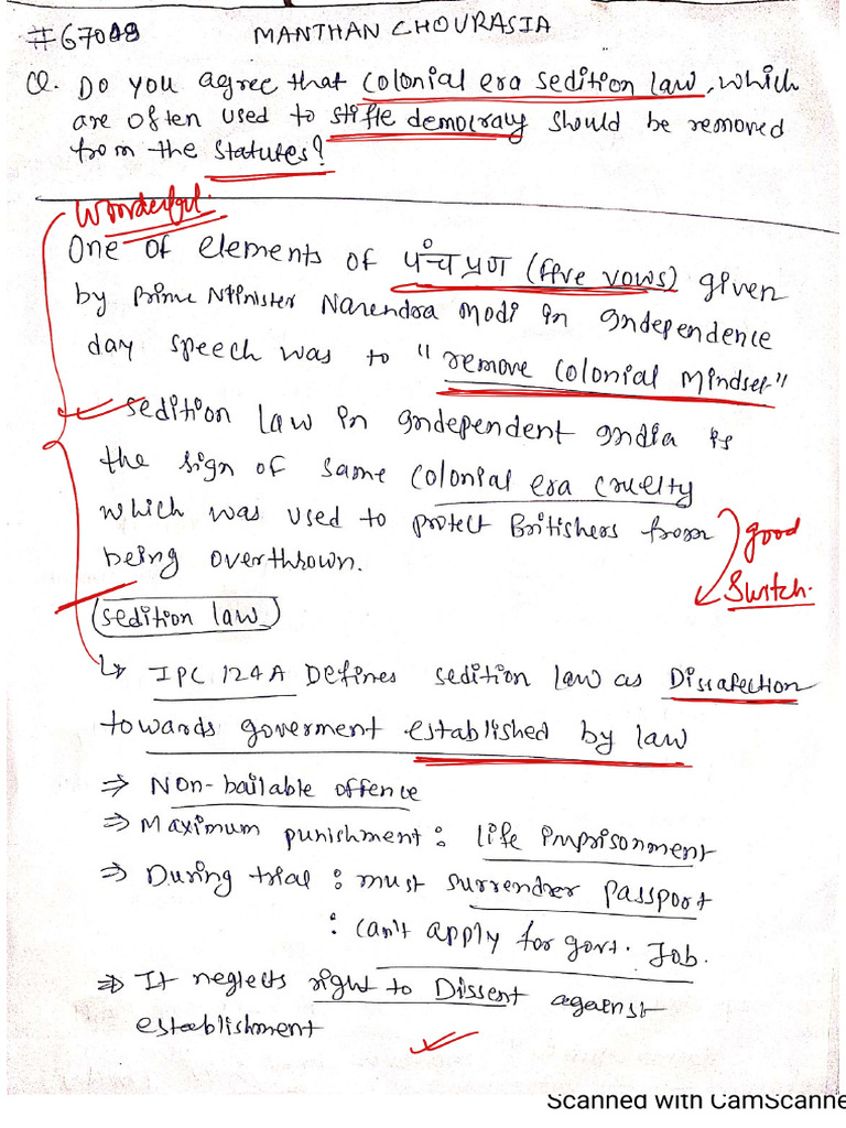 UPSC Historical Question Analysis | PDF