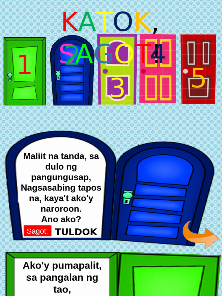 Katok, Sagot! | PDF