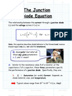 PN Junction Diode Equation