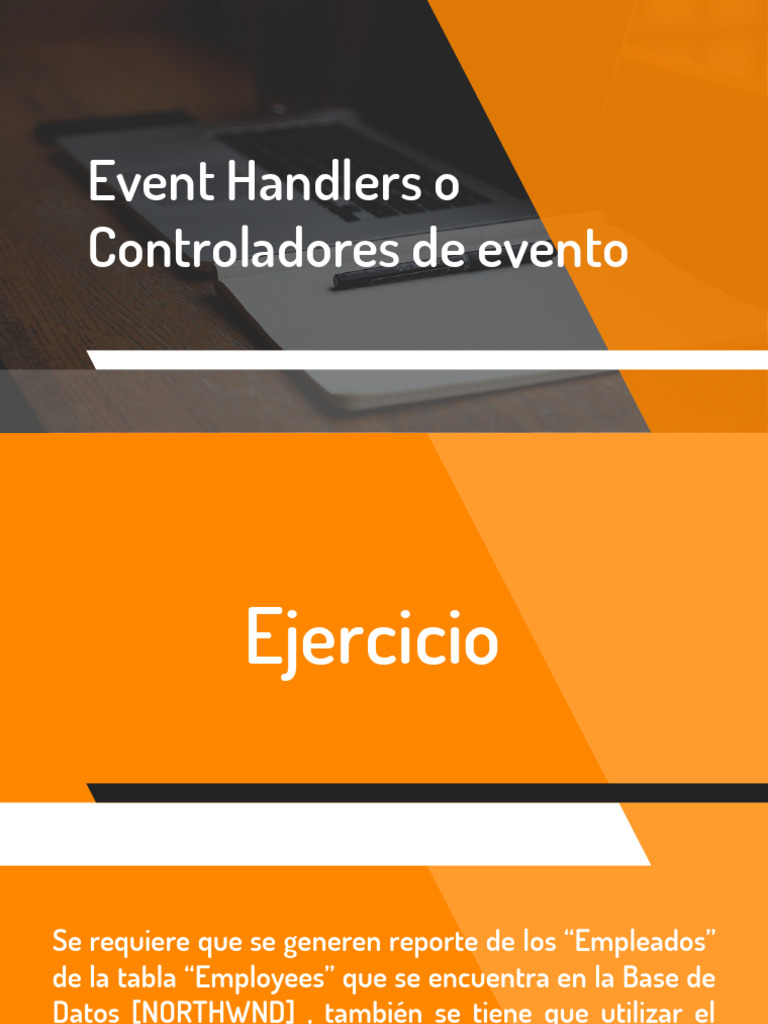 003 3.Conceptos-de-Event-Handlers-o-Controladores-de-evento | PDF