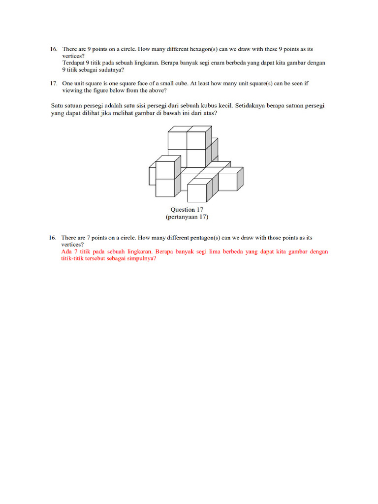 How Many Cubes | PDF