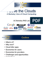 Above the Clouds - A Berkeley View of Cloud Computing