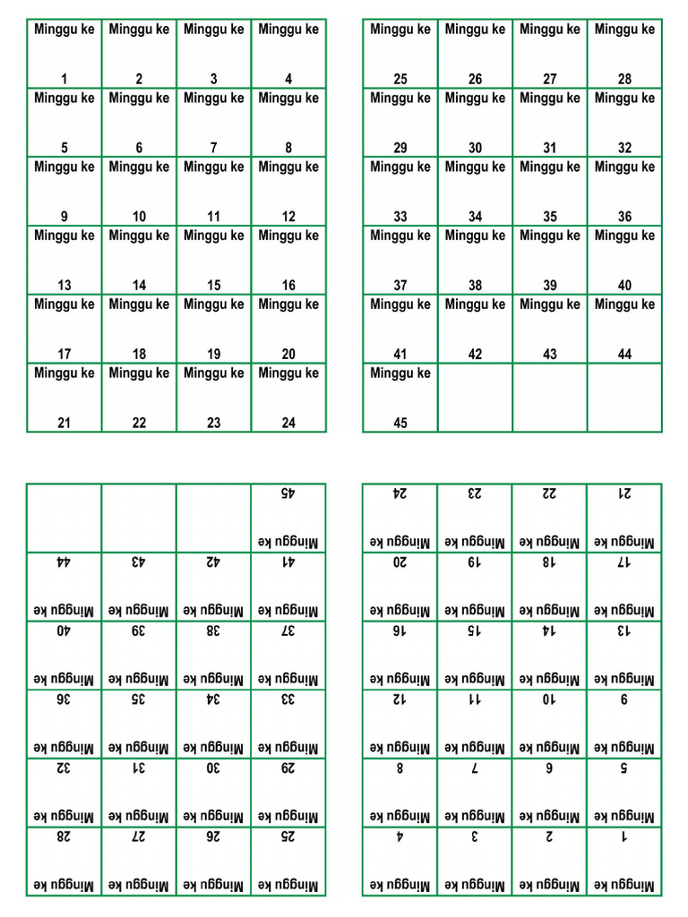 Minggu Ke | PDF