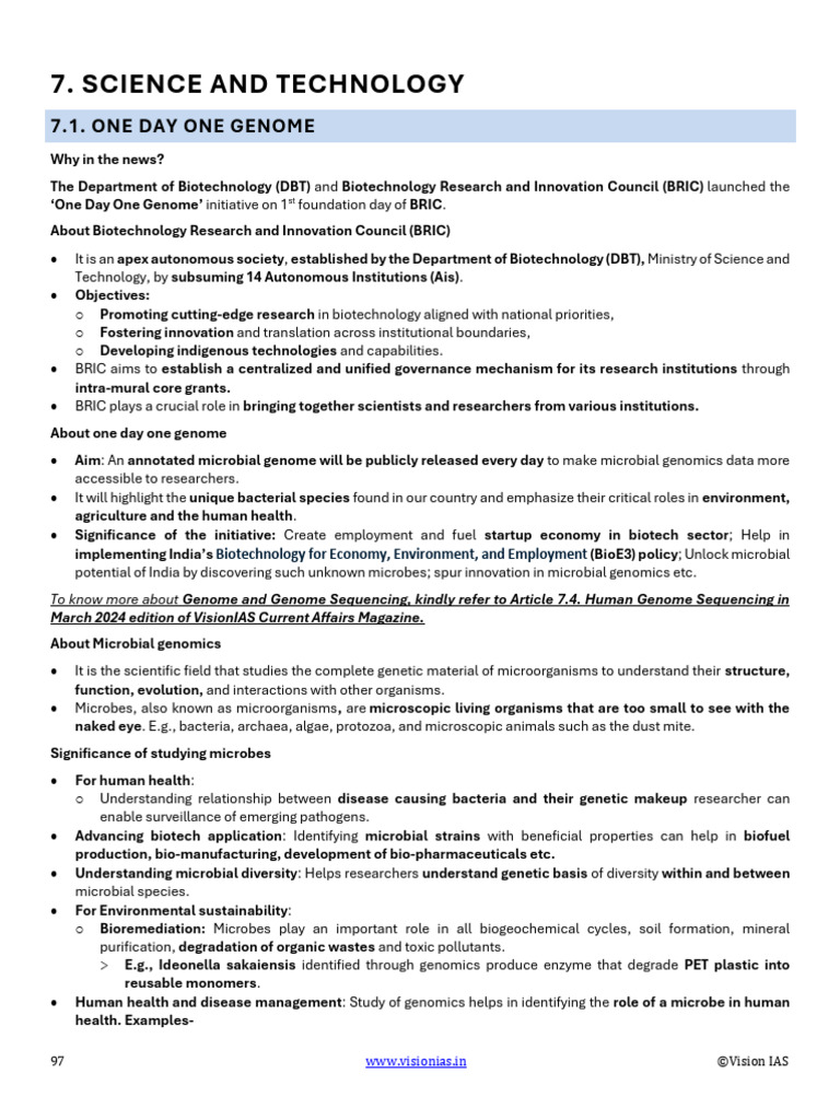 One Day One Genome Initiative Overview | PDF | Boson
