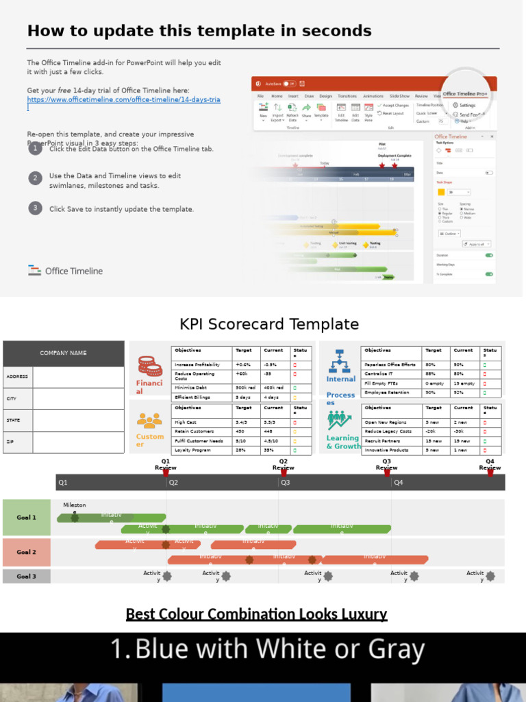 Kpi-Scorecard-Best Color | PDF | Business