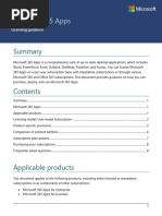 Microsoft Office LTSC Licensing Guide | PDF | Microsoft Office ...