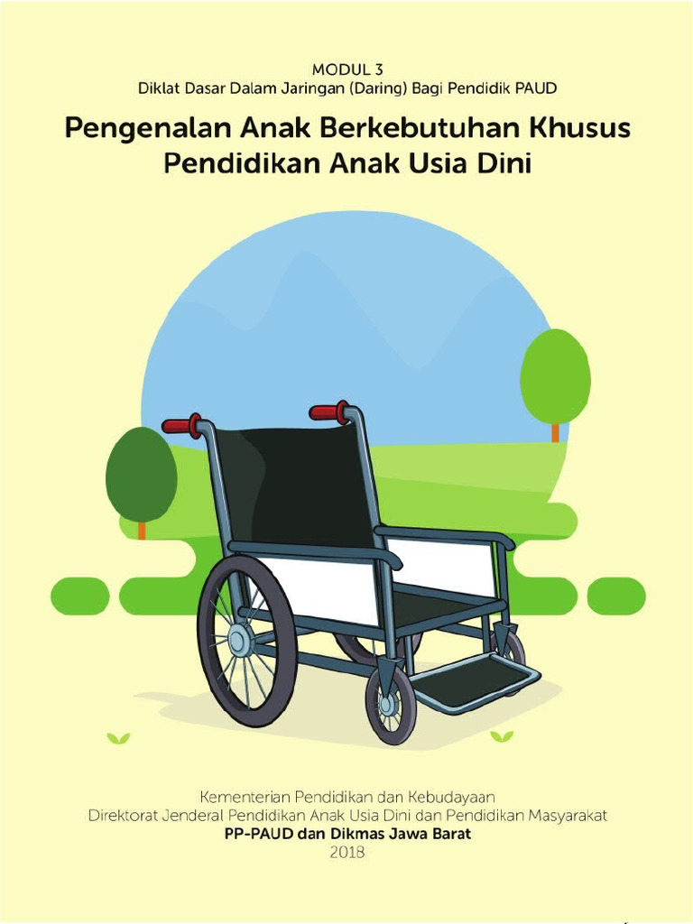 Modul Daring Paud Pendidikan Inklusi Pdf
