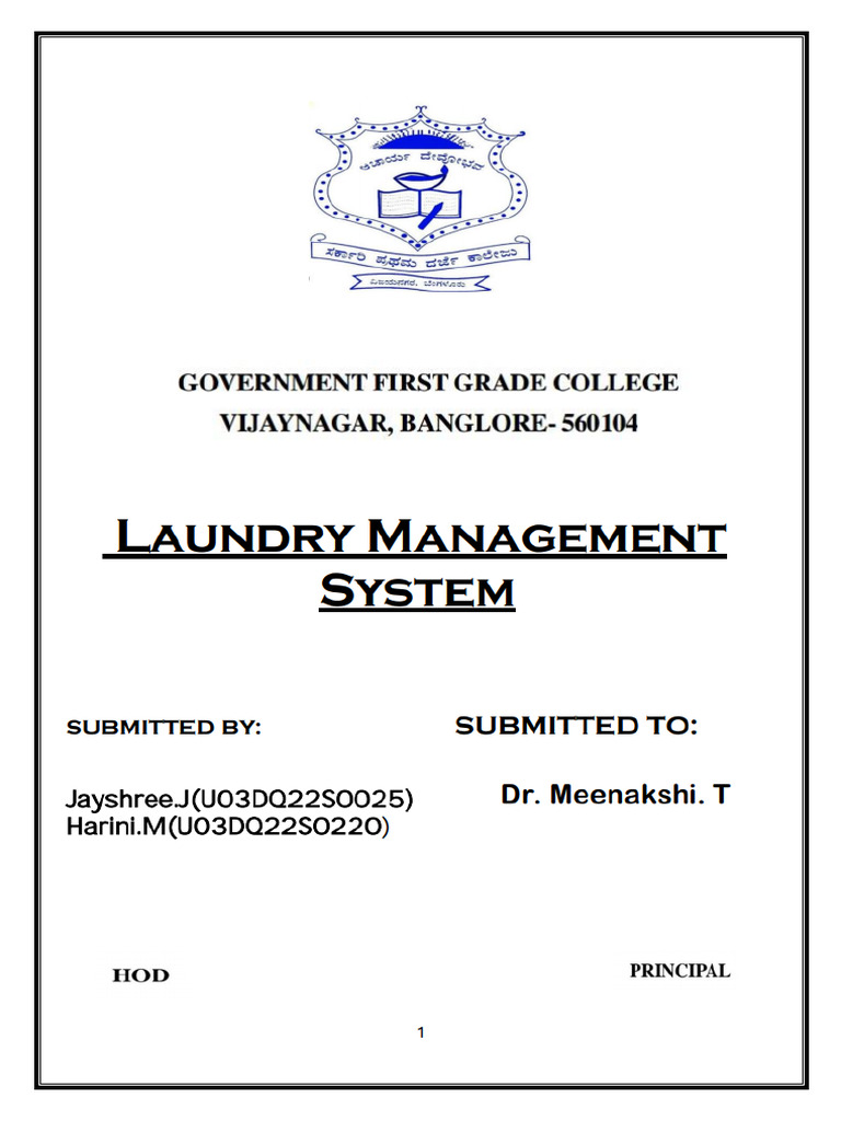 Laundry | PDF