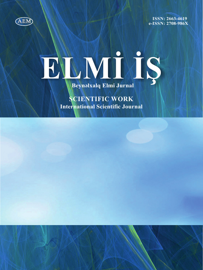 Scientific Work 18.9 | PDF