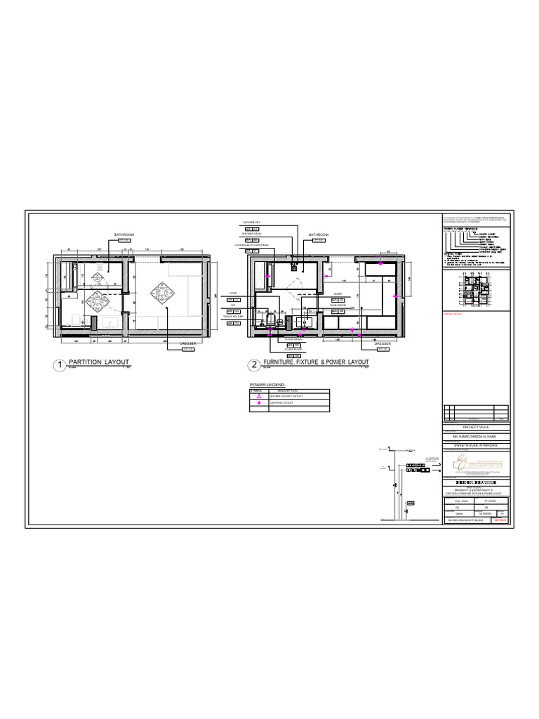 Villa Interior Design Layouts | PDF | Bathroom | Home