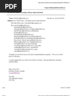 Kaye-Friel email exchange