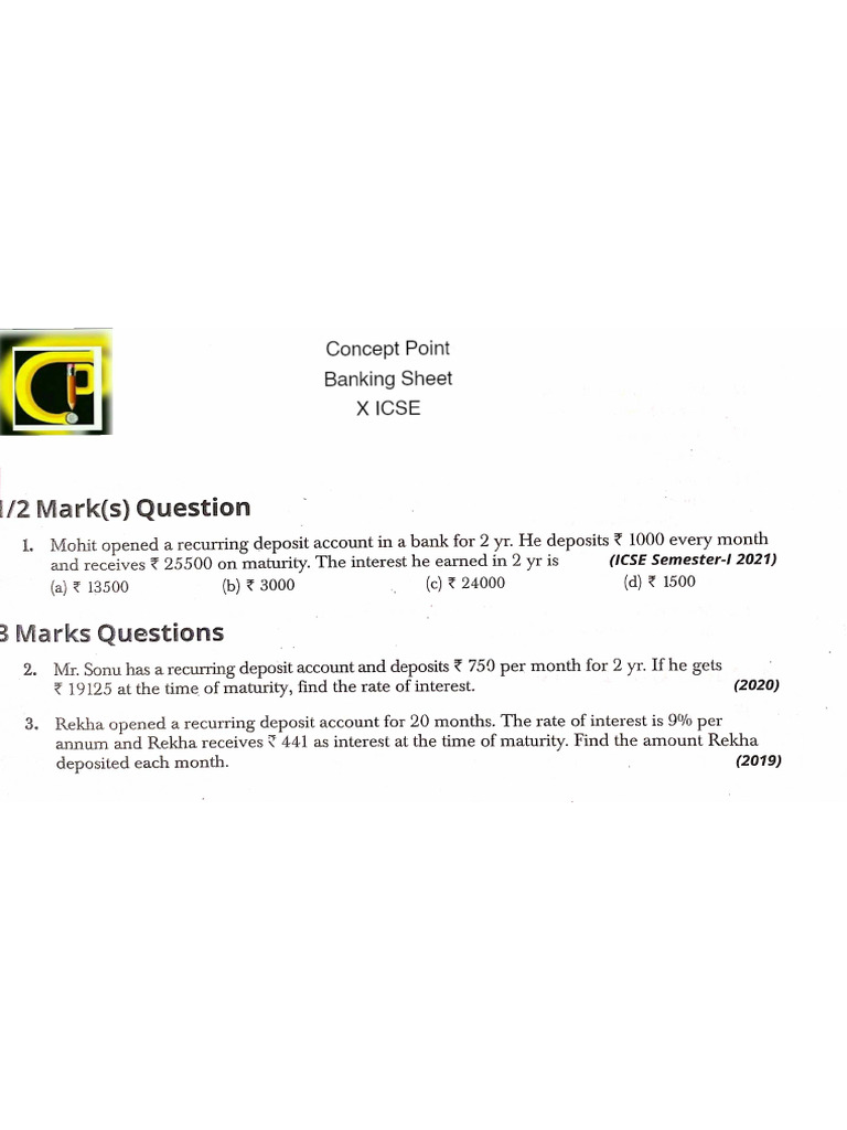 Banking PYQ - 31868913 | PDF