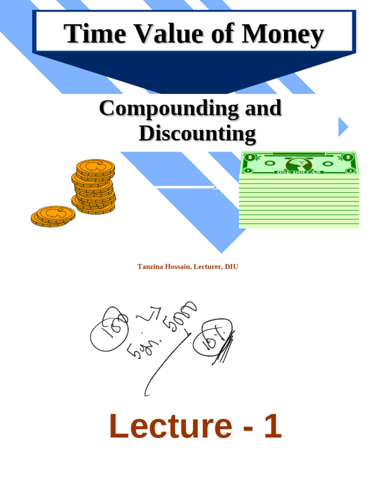 Time Value | PDF | Present Value | Interest