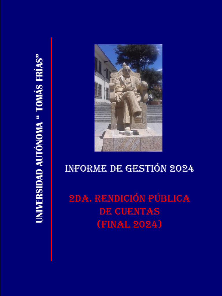 Informe de Gestion 2024 | PDF | Universidad | Inclusión (Educación)