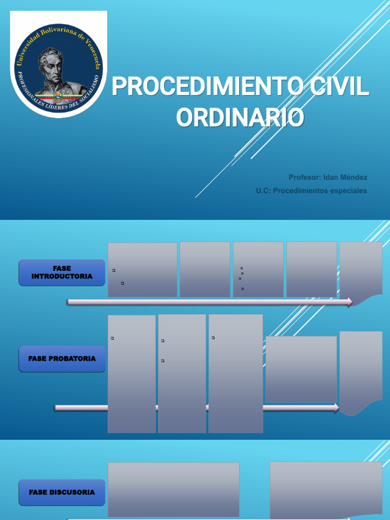 Procedimiento Civil Ordinario en Venezuela | PDF | Procedimiento Civil ...