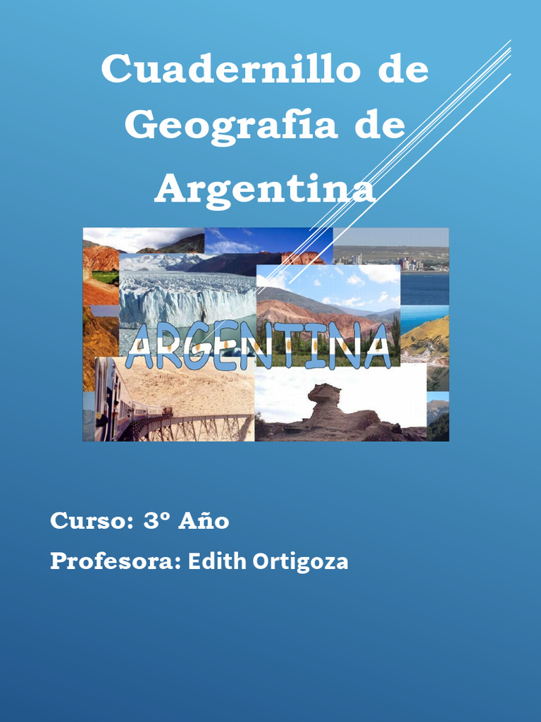 Geografía de Argentina: Programa y Evaluación | PDF | Clima | Herida