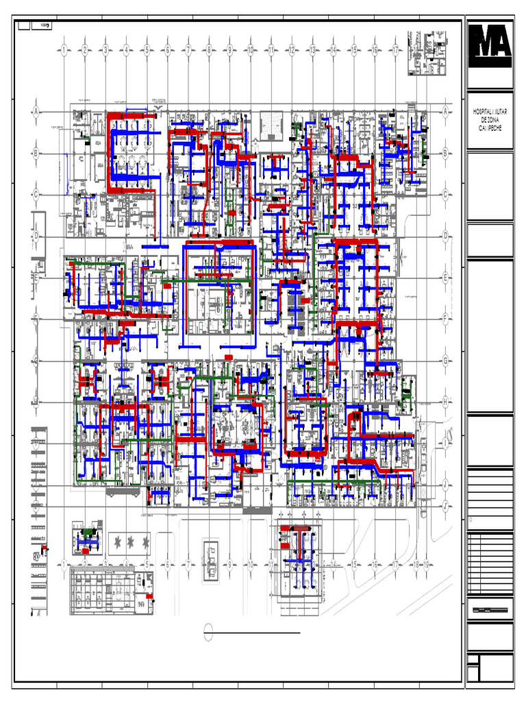 Hmc Hvac 04 Distribucion De Ductos Planta General Pdf