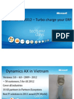 Microsoft Dynamics AX 2012 - Turbo Charge Your ERP