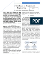 1 The Use of Ontologies in Requirements Engineering