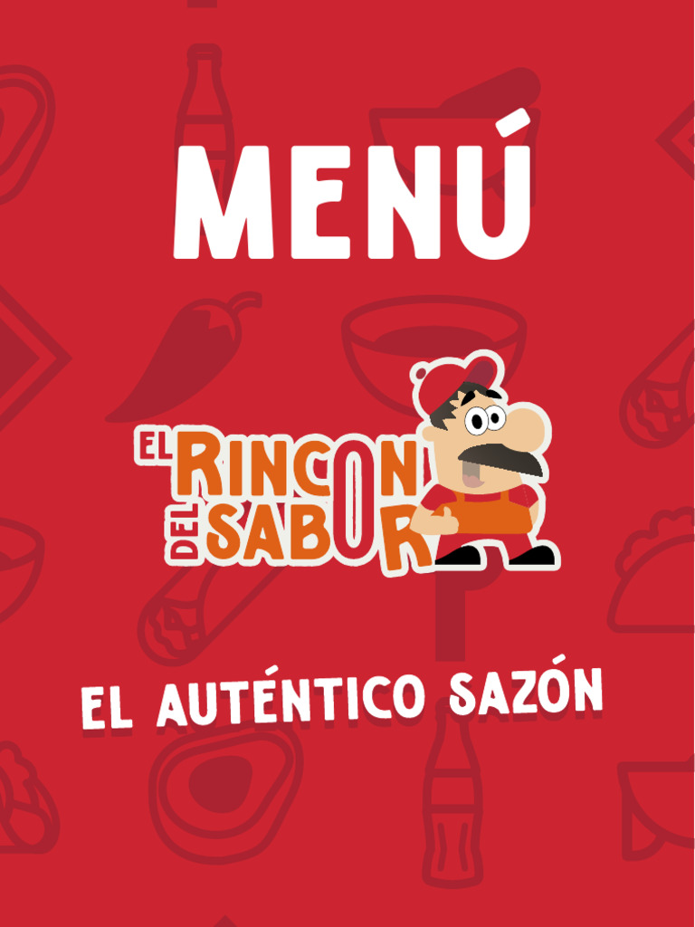 Menú El Rincon Del Sabor | PDF