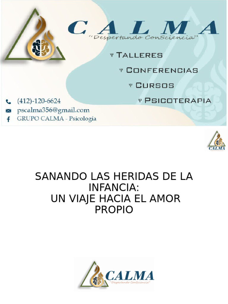 Sanando las Heridas de la Infancia | PDF | Las emociones | Amor