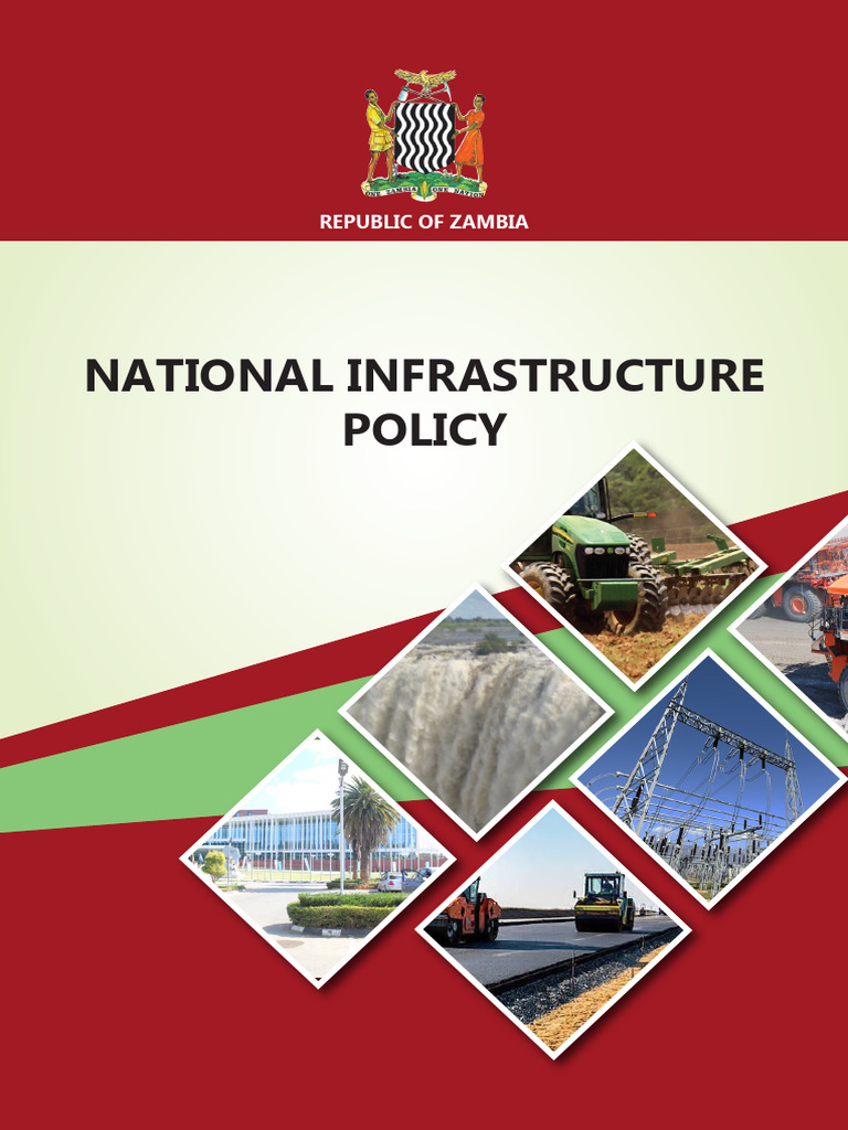 Zambia National Infrastructure Policy 2023 | PDF | Waste Management ...